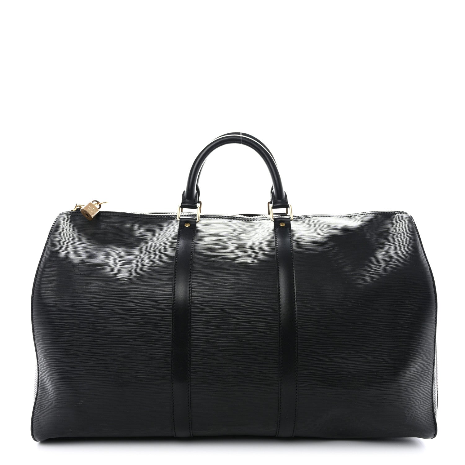 Louis Vuitton Epi Keepall 50 Black 1 of 12