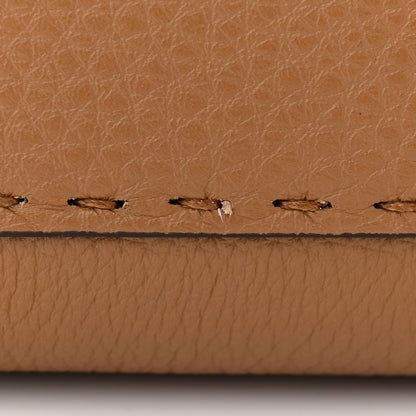 Fendi Cuoio Romano Selleria Bi-Color Mini Peekaboo Iconic Satchel Mou Milk 13 of 13