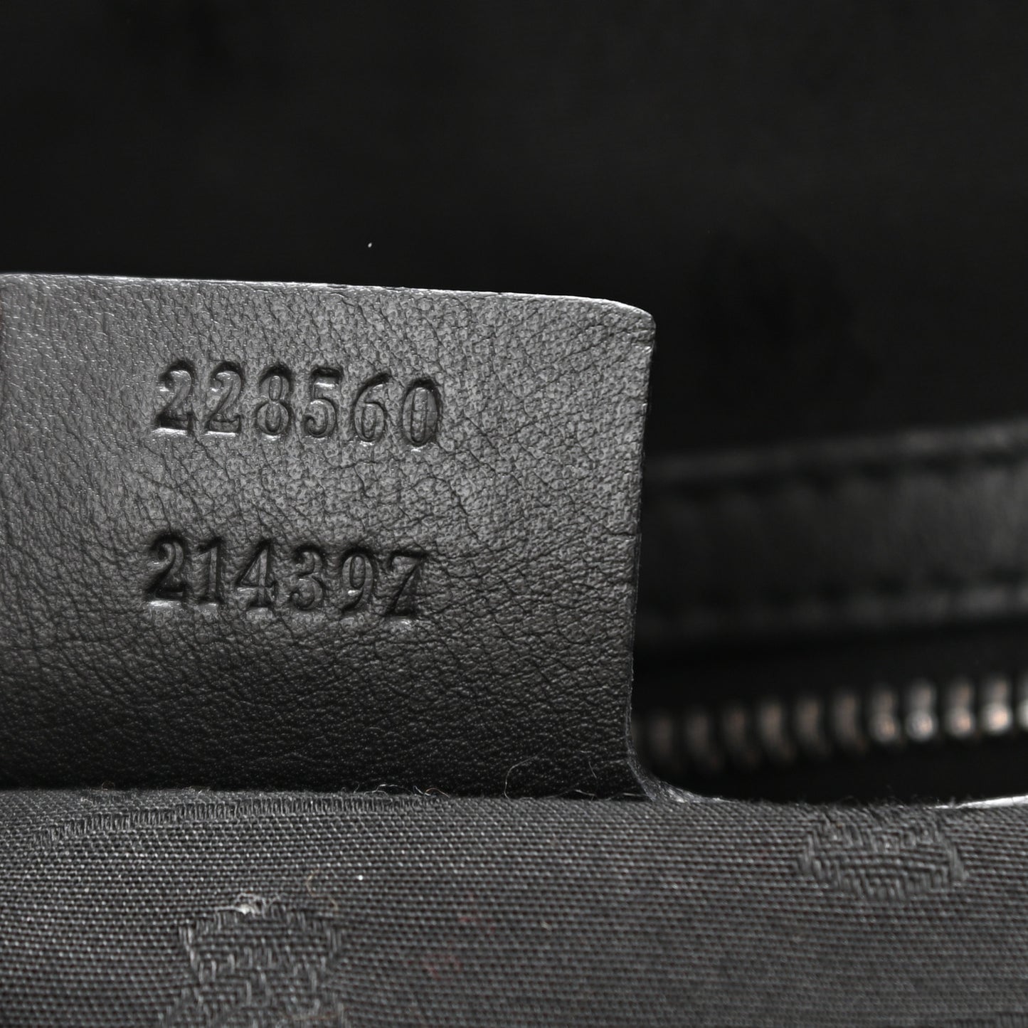 Calfskin Galaxy Hobo Black