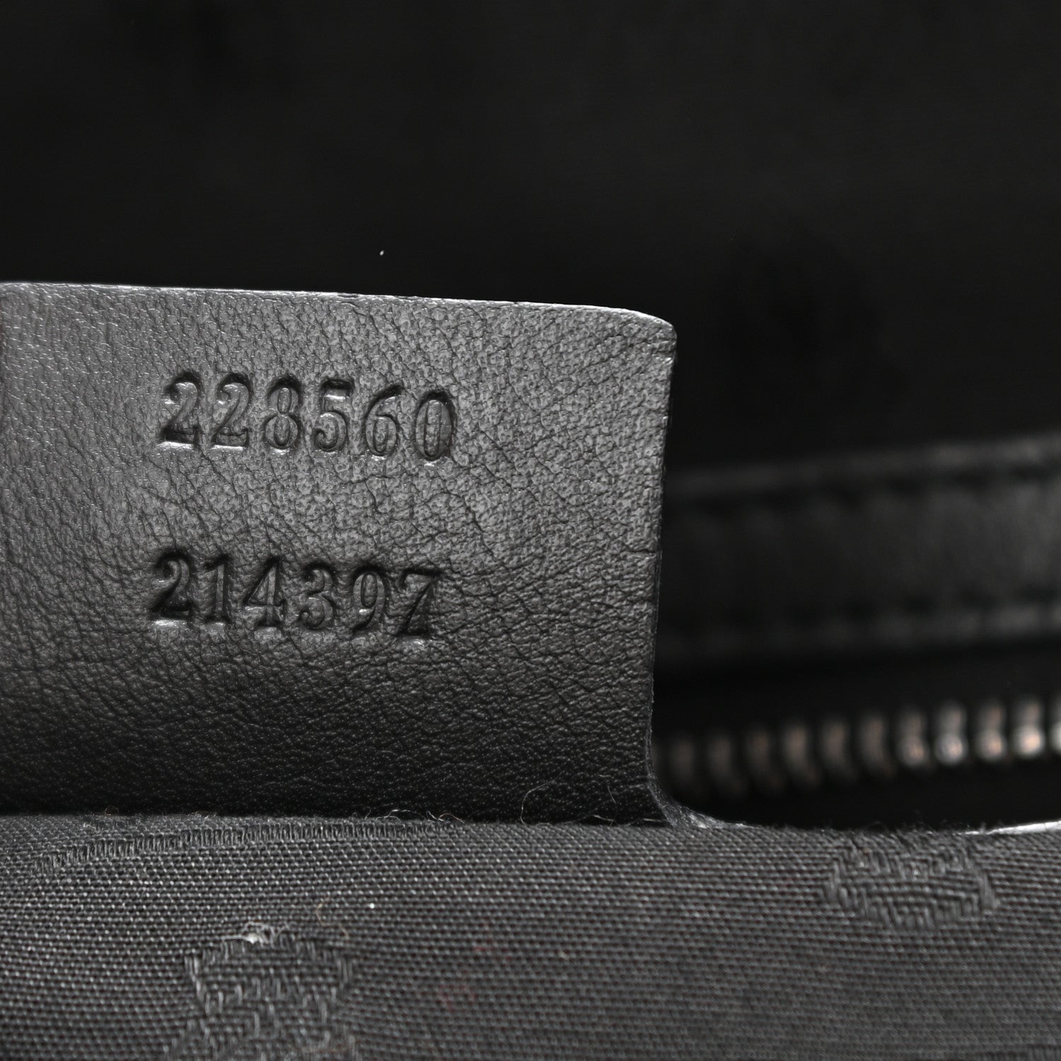 Gucci Calfskin Galaxy Hobo Black 7 of 10