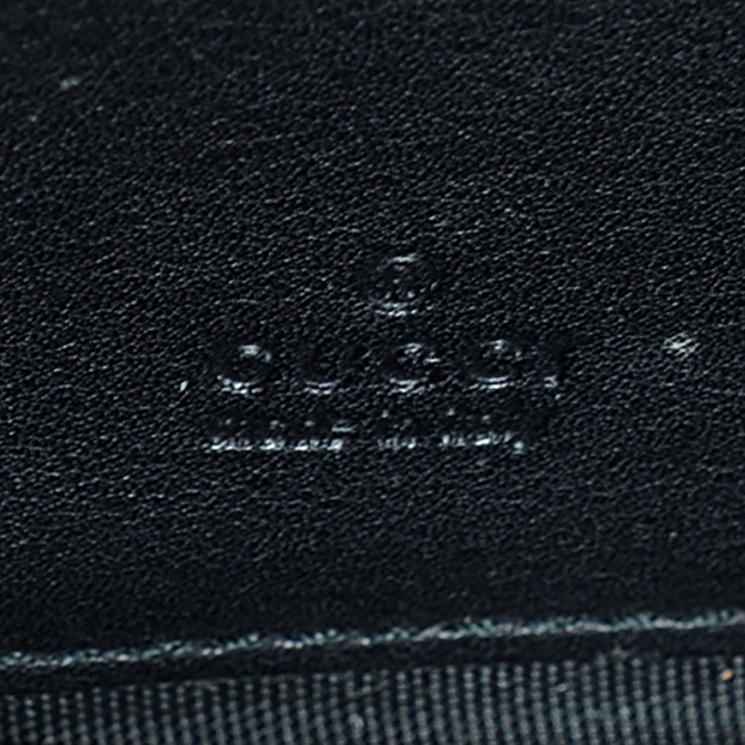 Gucci Microguccissima Large Zip Around Wallet Black 7 of 8