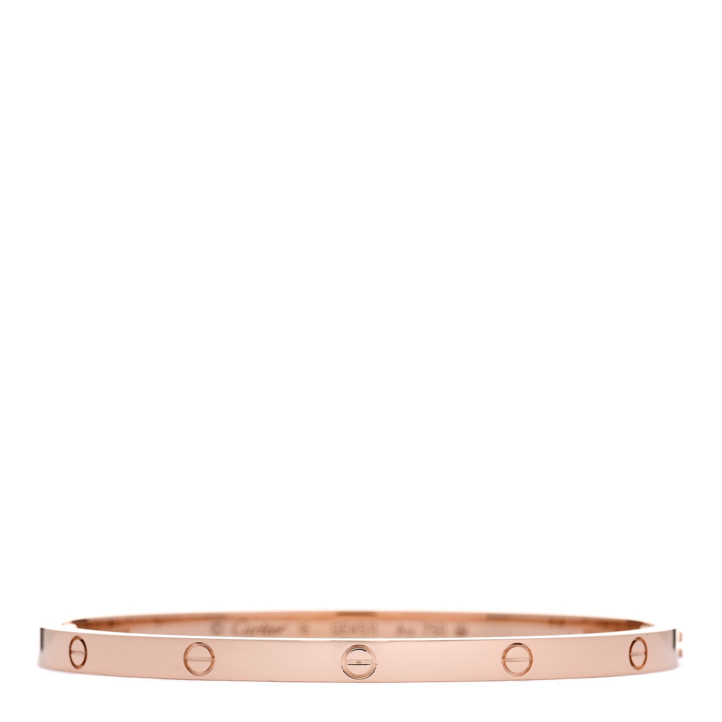 18K Pink Gold Small LOVE Bracelet 16