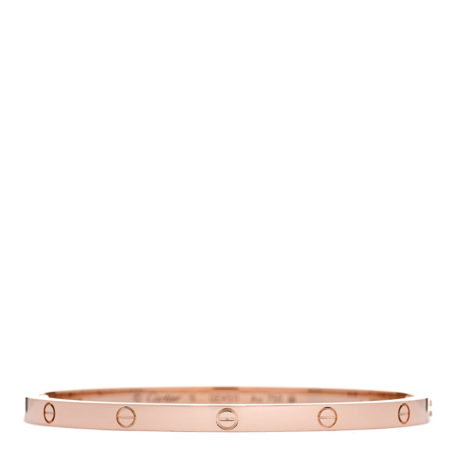 Cartier 18K Pink Gold Small LOVE Bracelet 16 1 of 8