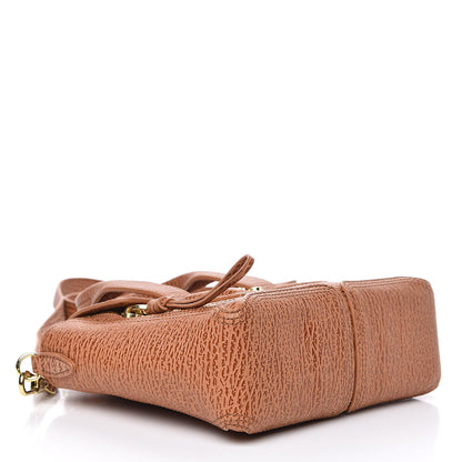 3.1 Phillip Lim 3.1 Shark Embossed Textured Calfskin Mini Pashli Satchel Caramel Cognac 4 of 9
