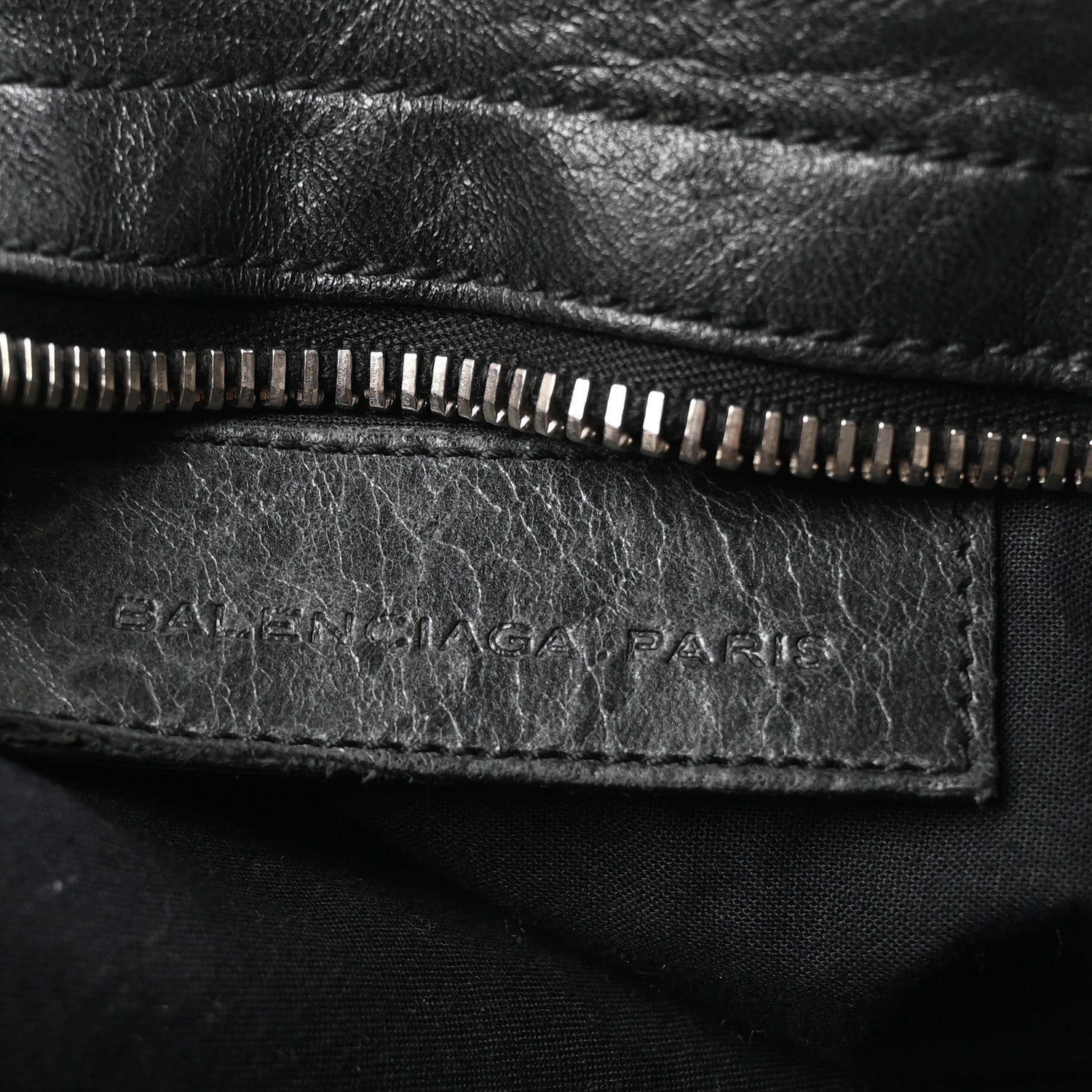 Balenciaga Agneau Giant 21 Silver Hardware Part Time Black 6 of 10