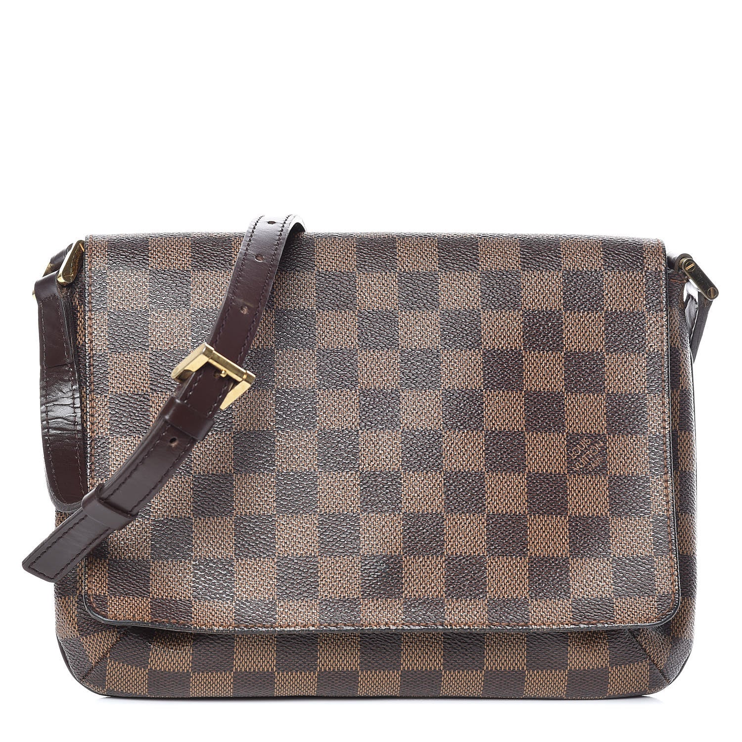 Louis Vuitton Damier Ebene Musette Tango 1 of 15