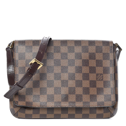 Louis Vuitton Damier Ebene Musette Tango 1 of 15