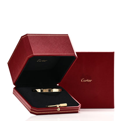 Cartier 18K Yellow Gold LOVE Bracelet 18 9 of 9
