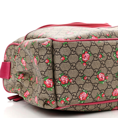 Gucci GG Supreme Monogram Rose Bud Diaper Bag Pink 9 of 22