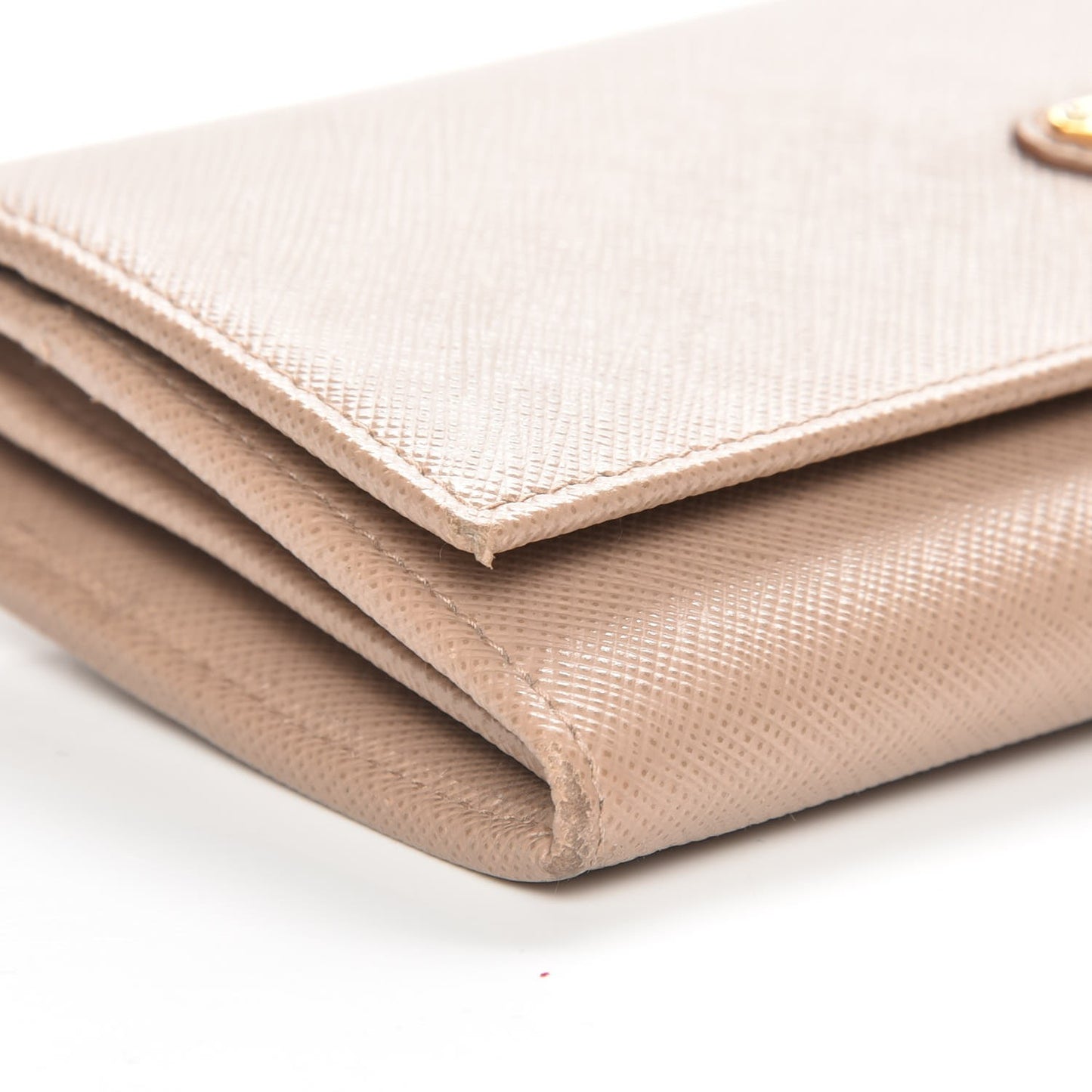Saffiano Continental Flap Wallet Cammeo