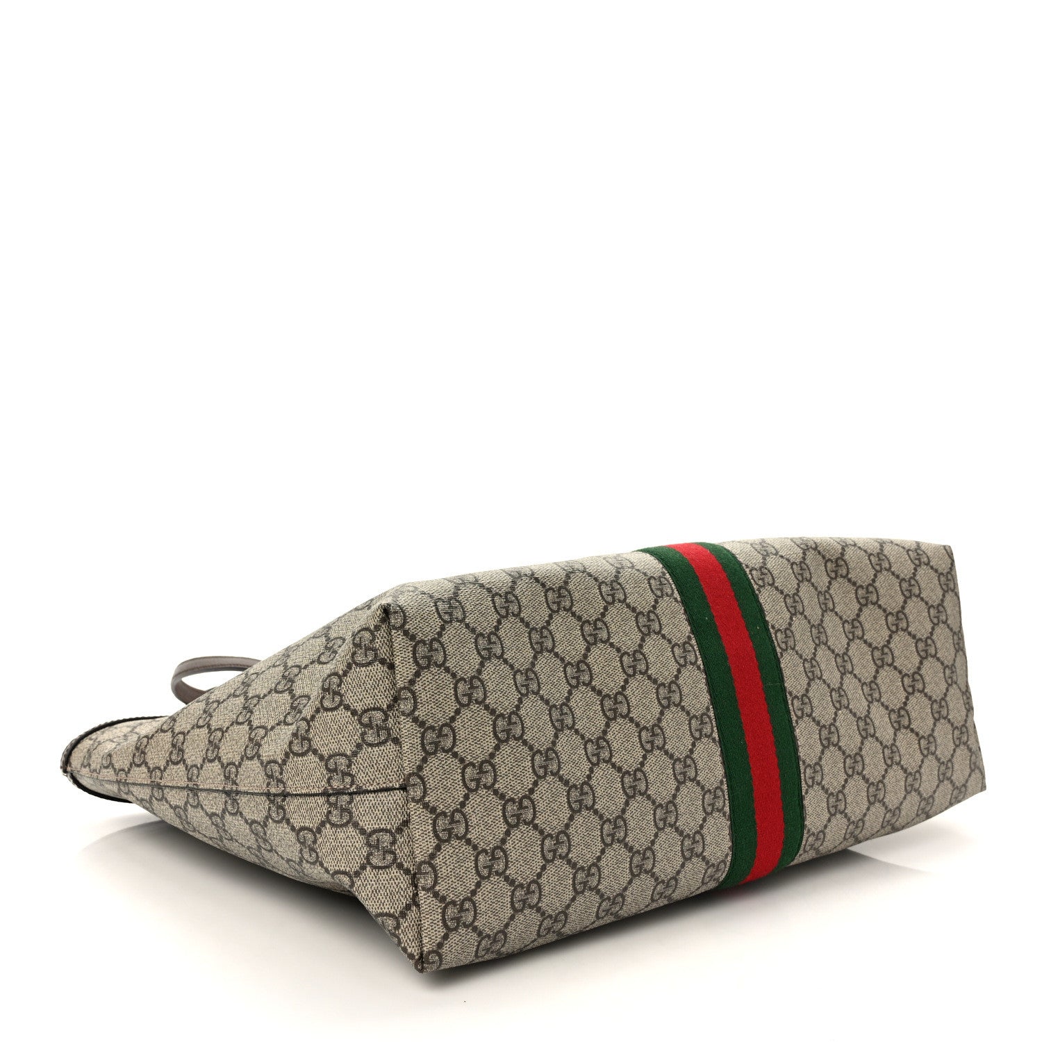 Gucci GG Supreme Monogram Medium Ophidia Shopping Tote Brown 4 of 8