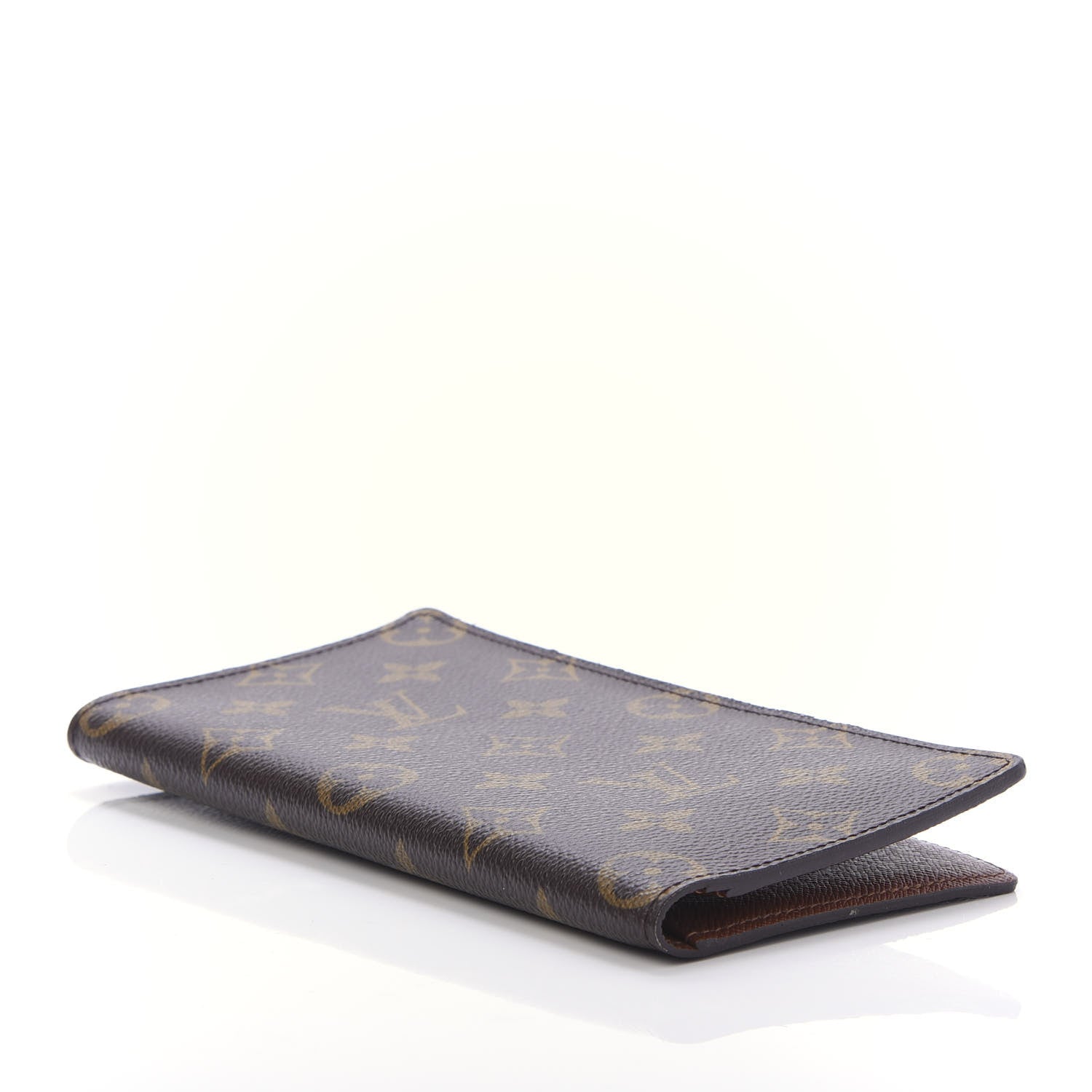 Louis Vuitton Monogram Porte Valeurs Checkbook Wallet 4 of 9