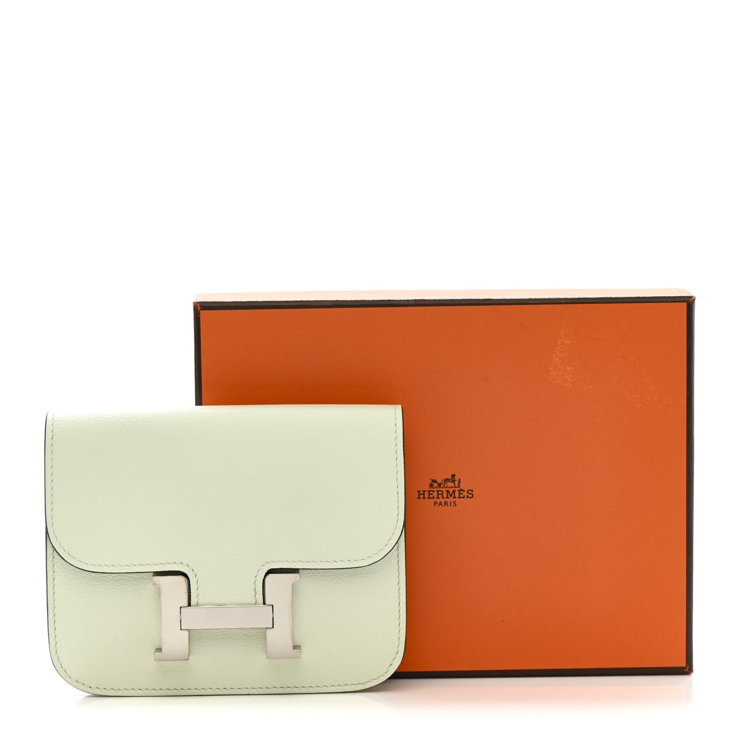 Evercolor Constance Slim Wallet Vert Fizz