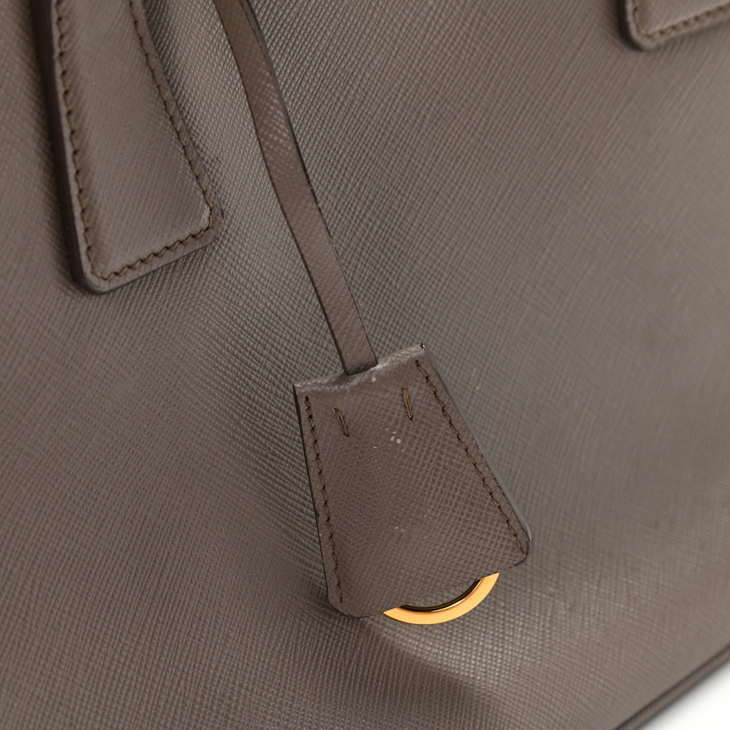 Prada Saffiano Medium Galleria Double Zip Tote Argilla 12 of 12