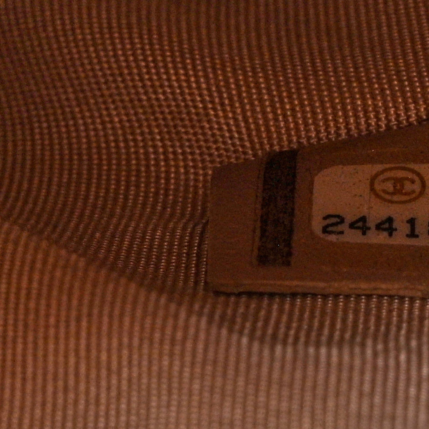 Iridescent Caviar Chevron Quilted Medium Cosmetic Case Light Gold