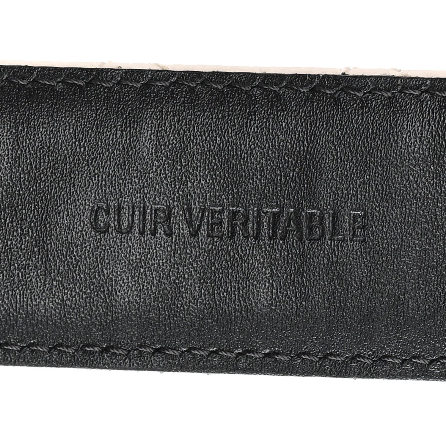 Chanel Caviar Quilted CC Chain Belt 80 32 White 4 of 5