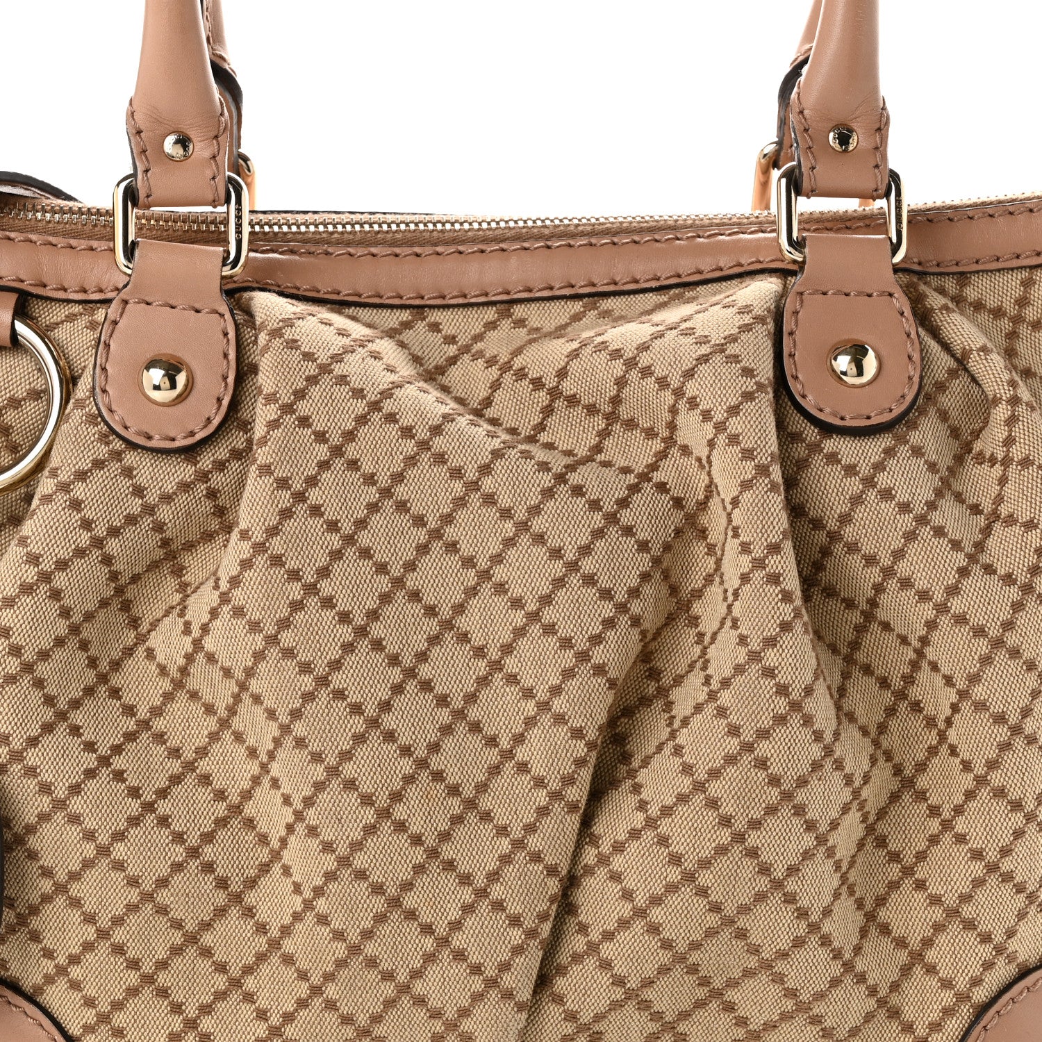 Gucci Diamante Medium Sukey Top Handle Bag Beige Pink 8 of 10