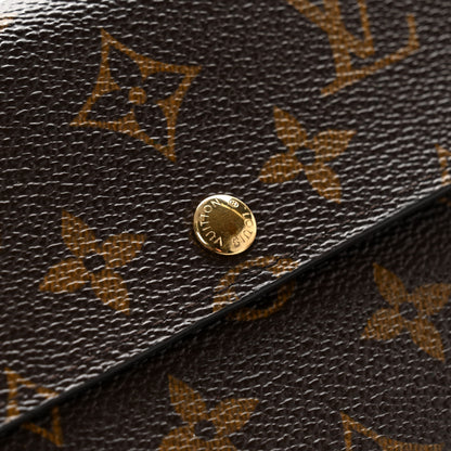 Louis Vuitton Monogram Sarah Wallet 11 of 13