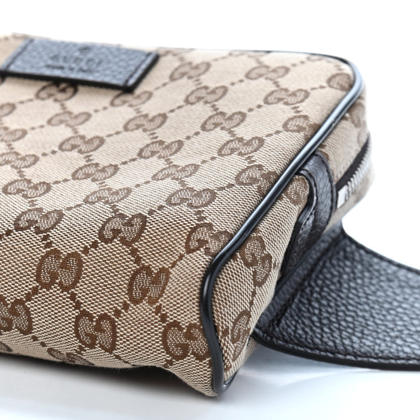 Monogram Belt Bag Dark Brown