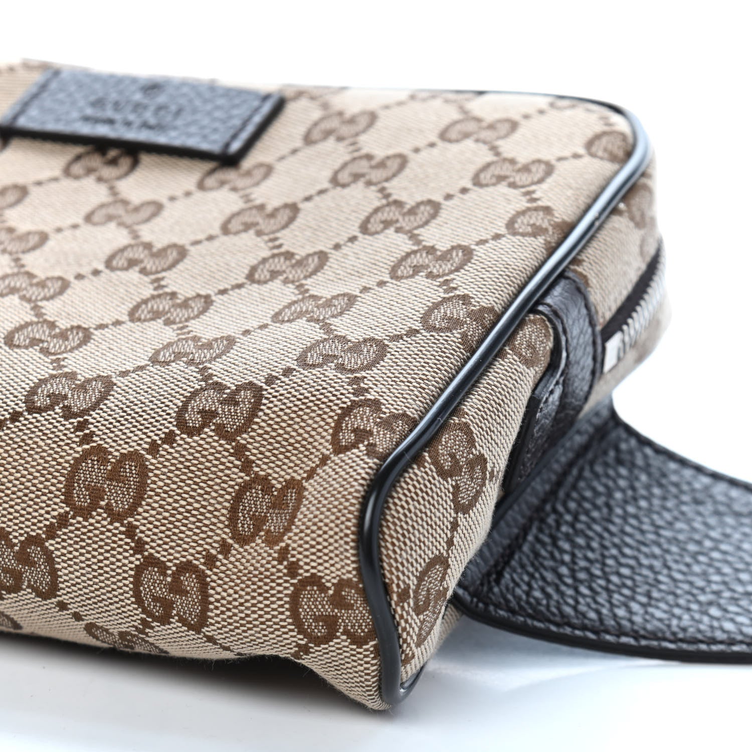 Gucci Monogram Belt Bag Dark Brown 9 of 9