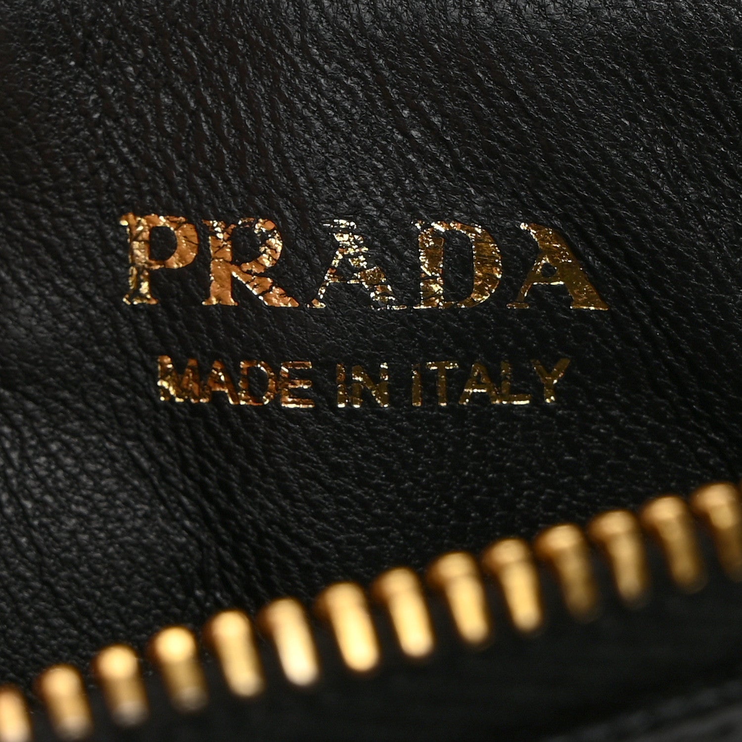Prada Saffiano Metal Wallet Black 6 of 7