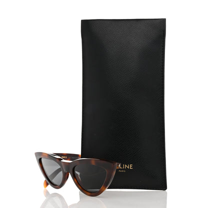 Celine Acetate Cat Eye Sunglasses CL4019IN Tortoise 7 of 7