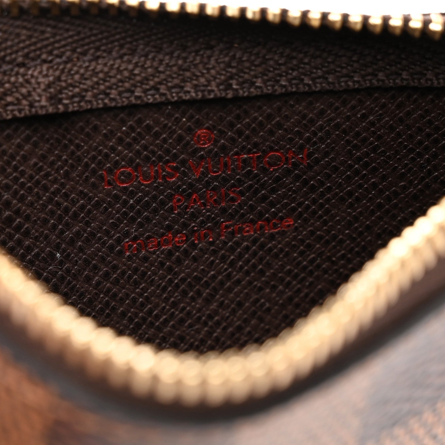 Louis Vuitton Damier Ebene Key Pouch 6 of 6
