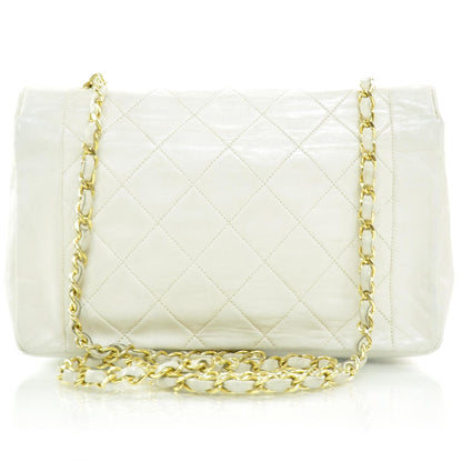 Chanel Lambskin Medium Flap White 4 of 10