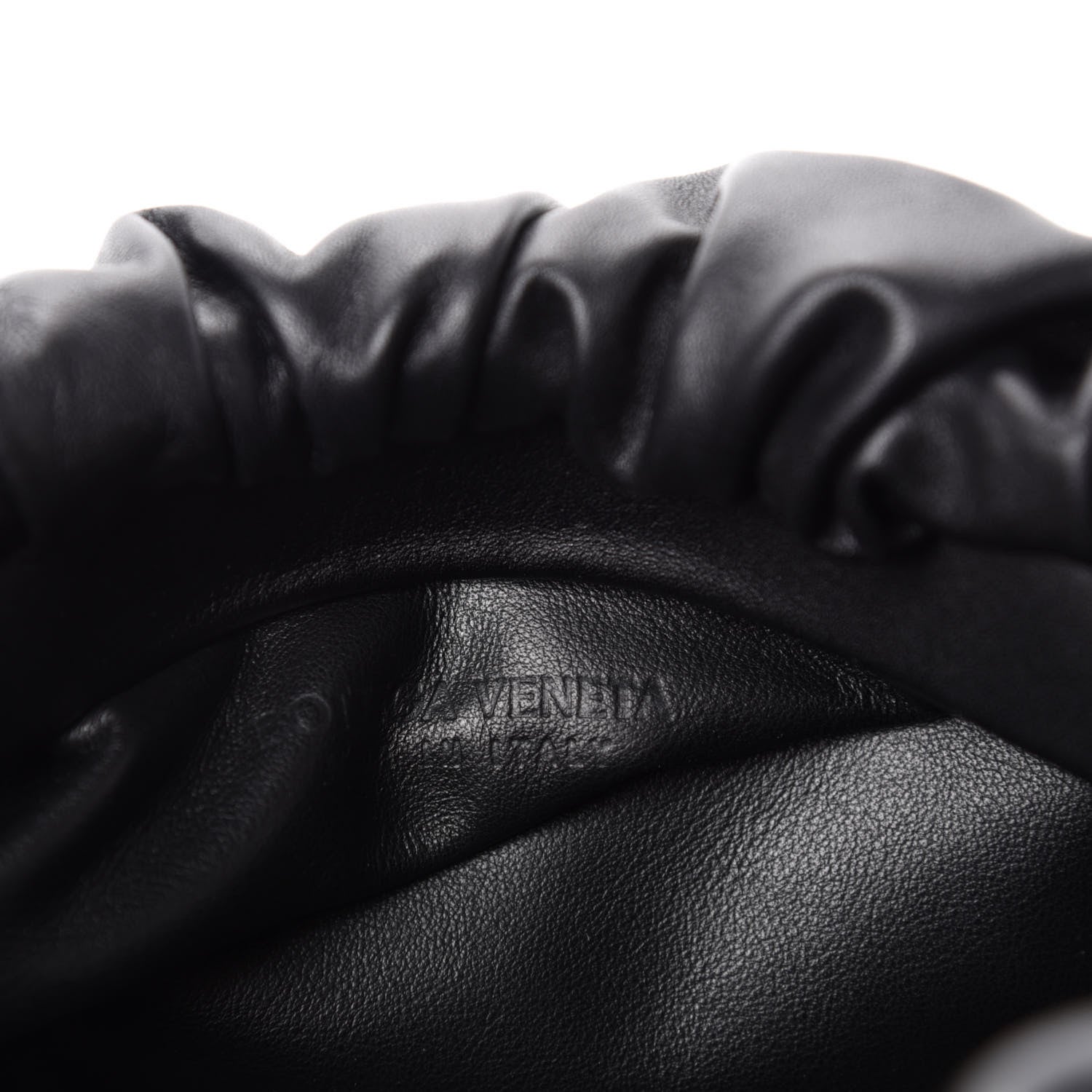 Bottega Veneta Calfskin The Pouch Chain Black 8 of 11