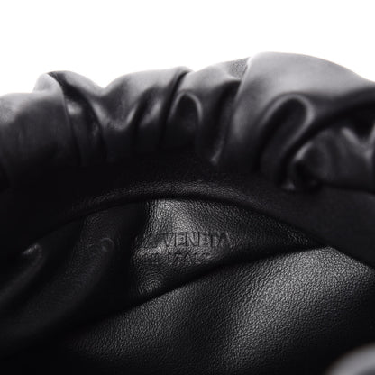 Bottega Veneta Calfskin The Pouch Chain Black 8 of 11