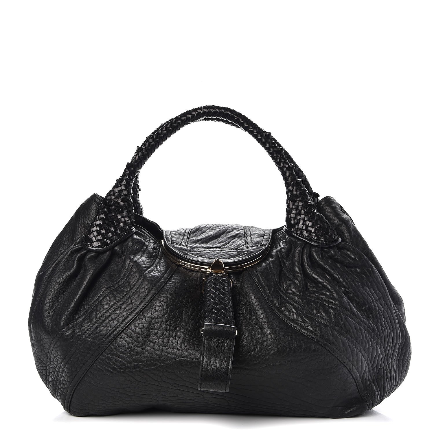 Fendi Nappa Nuvolata Spy Black 1 of 7