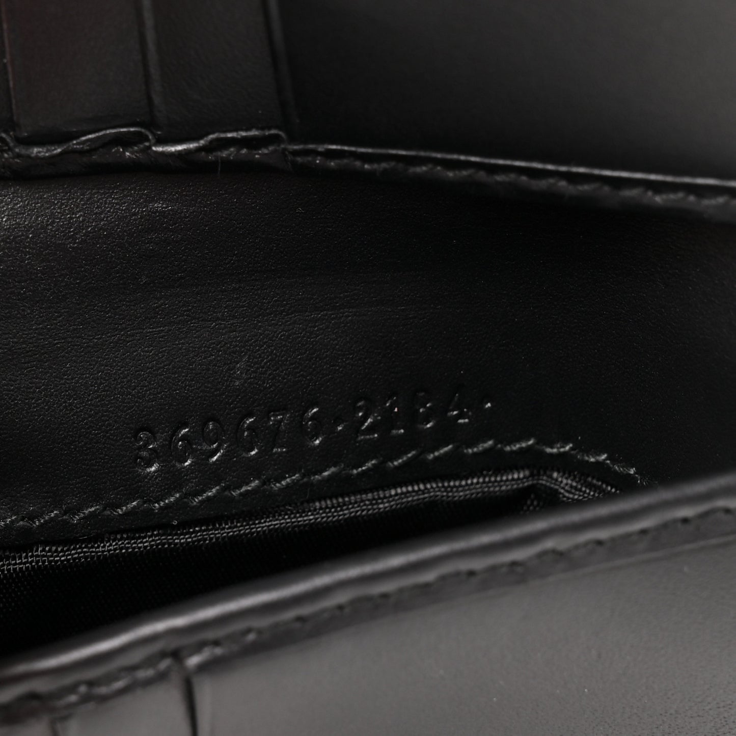 Guccissima Interlocking G French Wallet Black