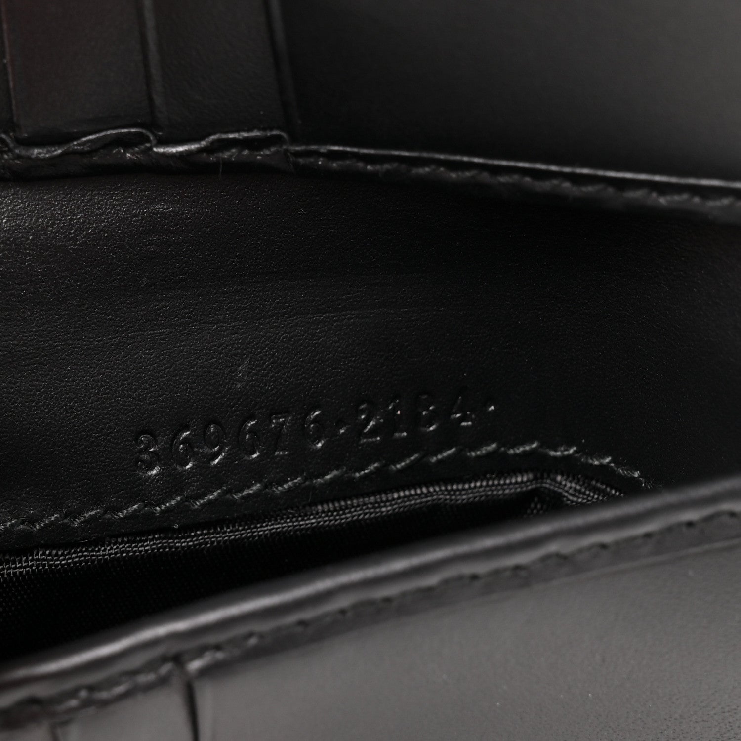 Gucci Guccissima Interlocking G French Wallet Black 7 of 7