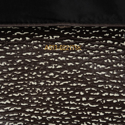 3.1 Phillip Lim 3.1 Textured Calfskin Large Pashli Satchel Black Cream 7 of 8