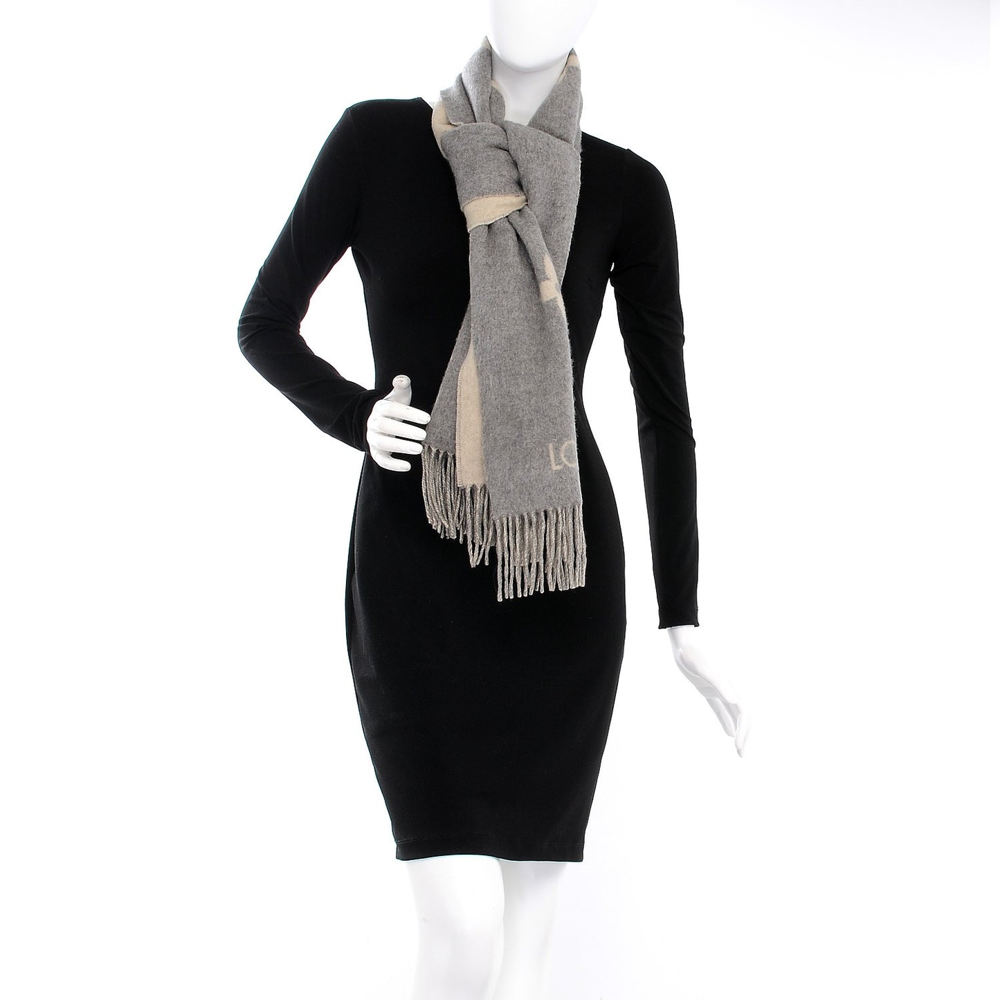 Cashmere Monogram Reykjavik Scarf