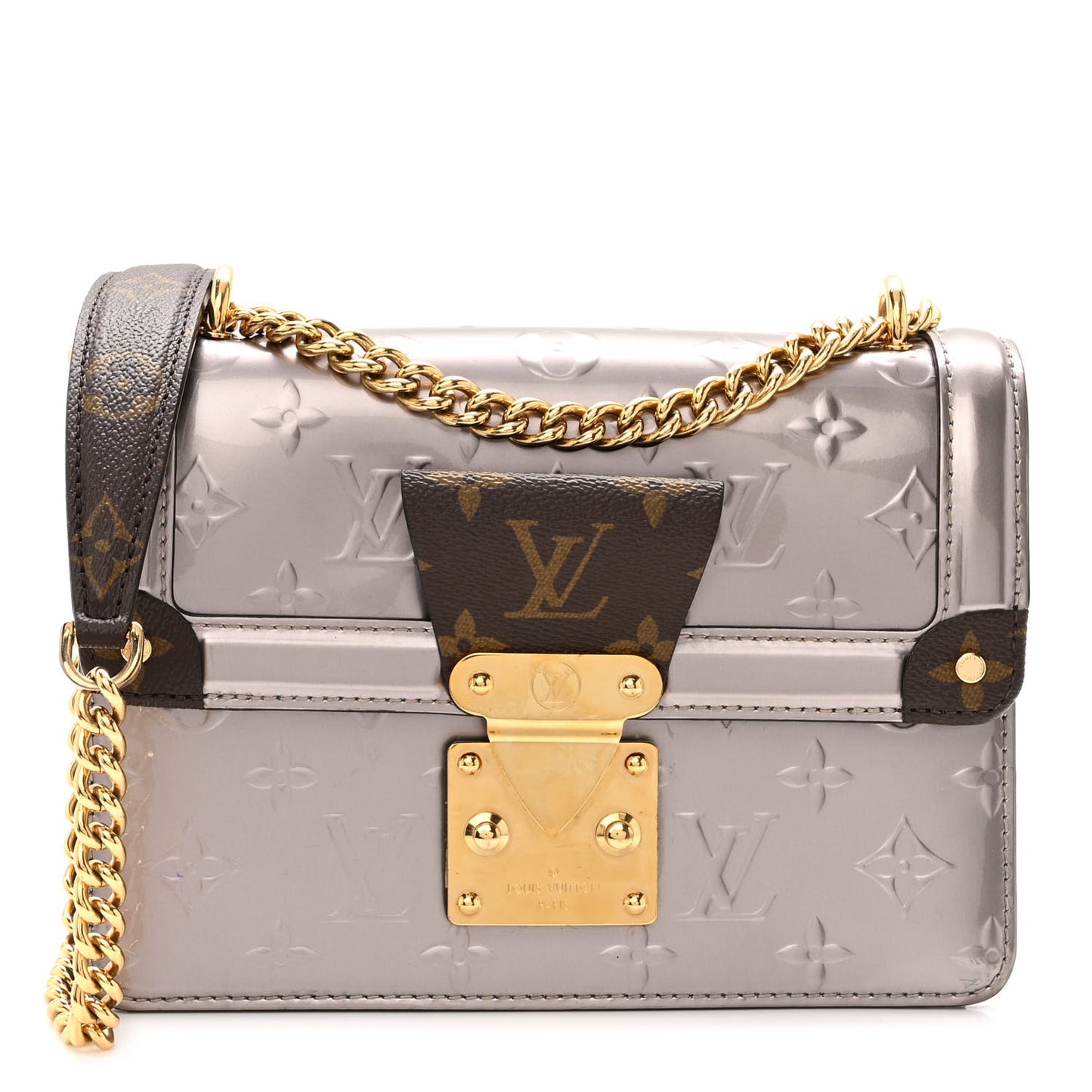 Vernis Epi Monogram Wynwood Metallic Taupe Grey