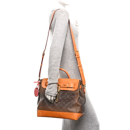 Louis Vuitton Calfskin Monogram Steamer 30 2 of 10