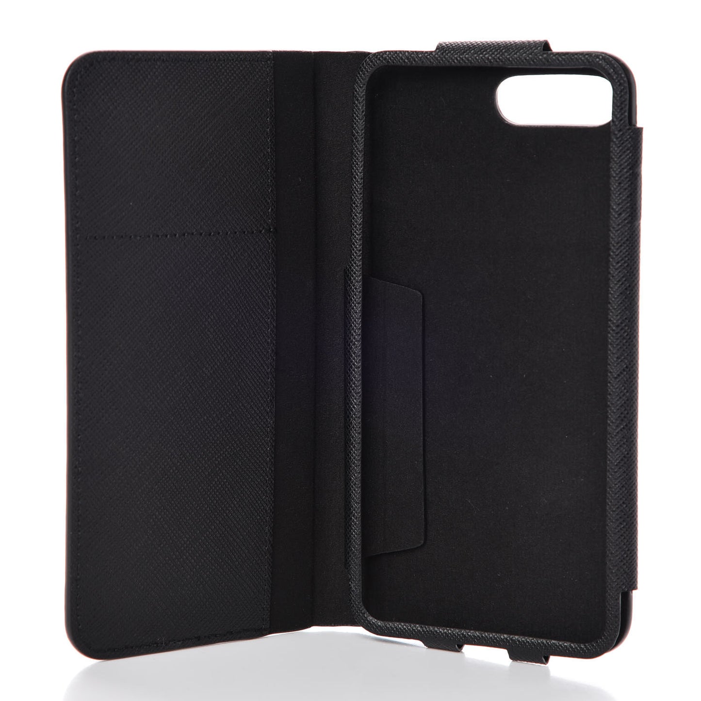 Saffiano Metal iPhone 7 Plus Case Black
