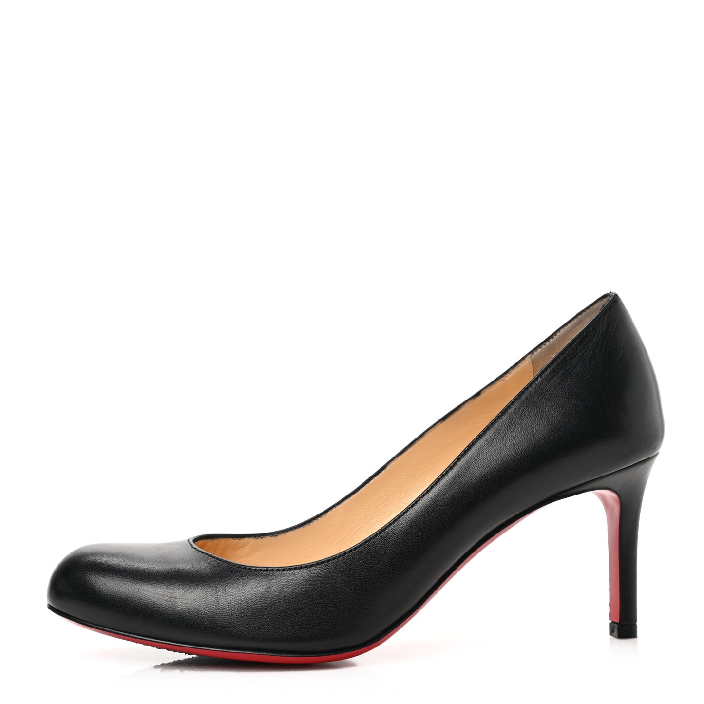 Shiny Nappa Simple 70 Pumps 37 Black