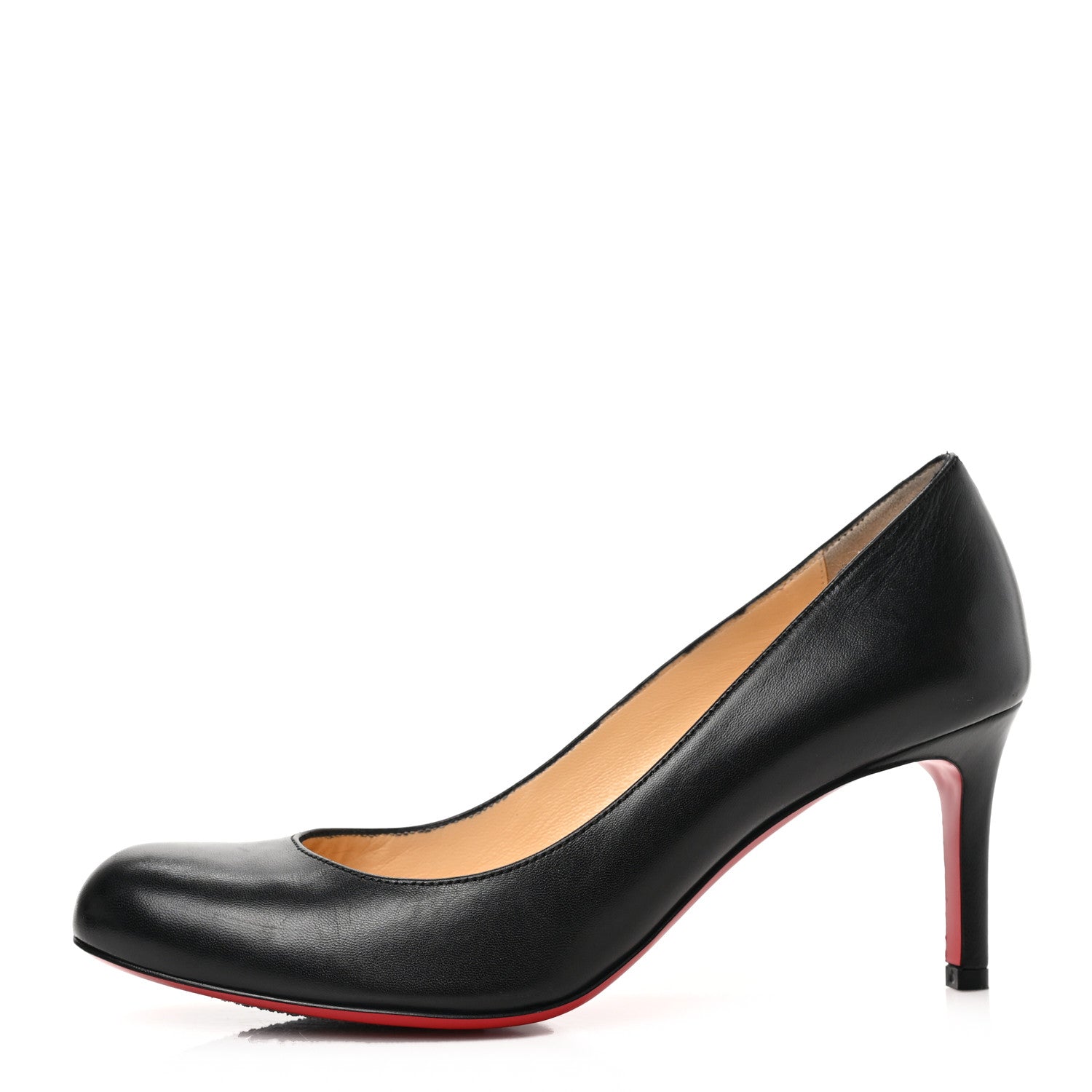 Christian Louboutin Shiny Nappa Simple 70 Pumps 37 Black 1 of 7