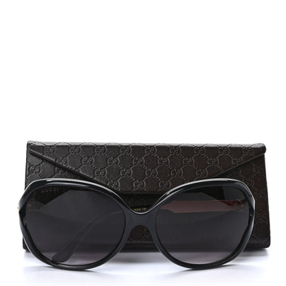 Gucci Acetate Oversized Butterfly Sunglasses GG 0076S Black 9 of 9