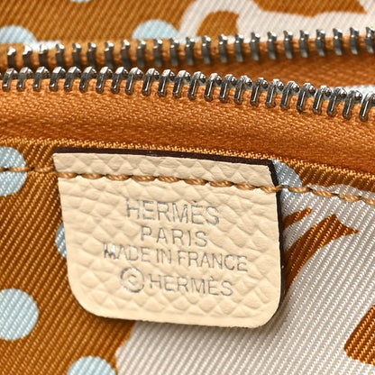 Hermes Epsom Silk'In Compact Wallet Nata 6 of 8