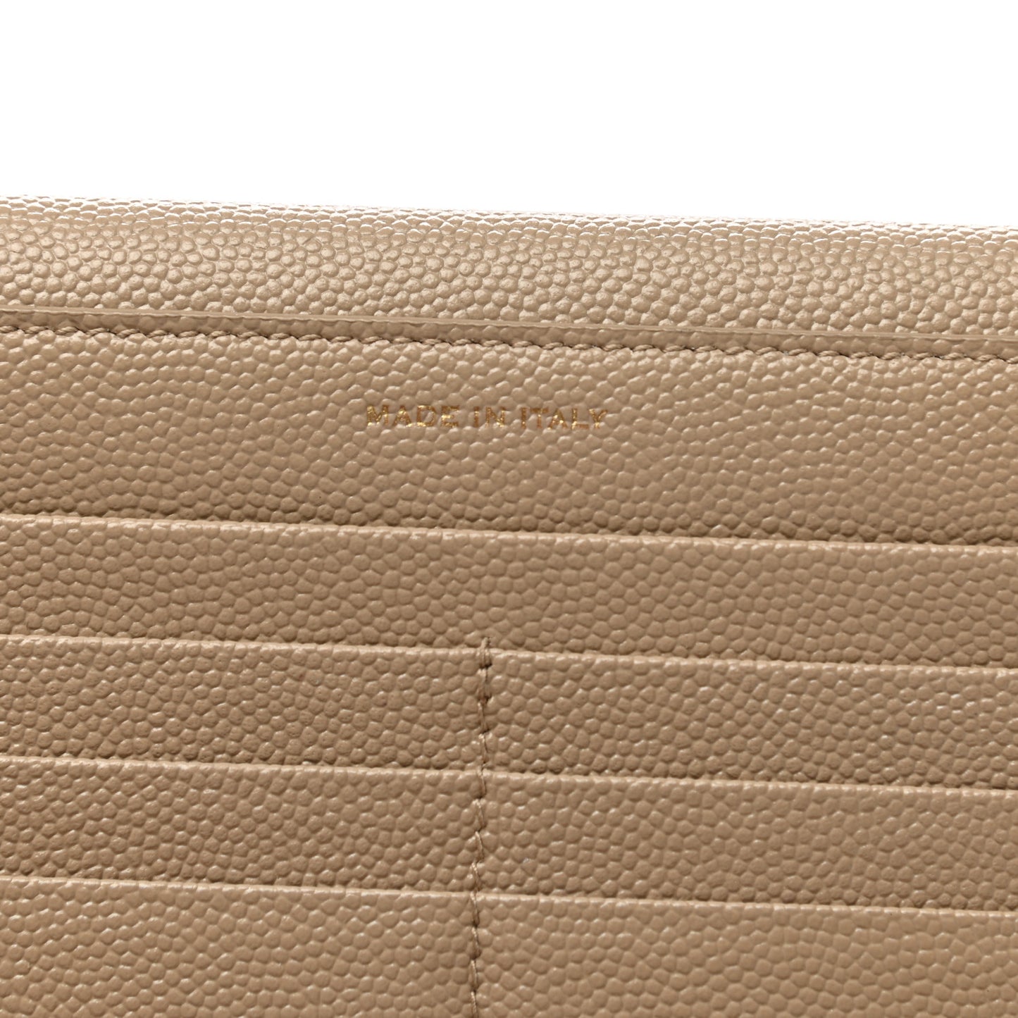 Grain De Poudre Monogram Uptown Wallet Dark Beige