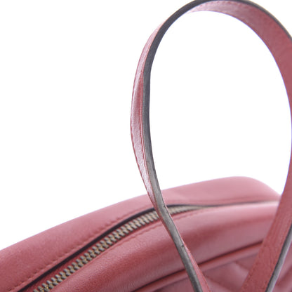 Gucci Calfskin Matelasse Small GG Marmont Chain Shoulder Bag Hibiscus Red 18 of 18