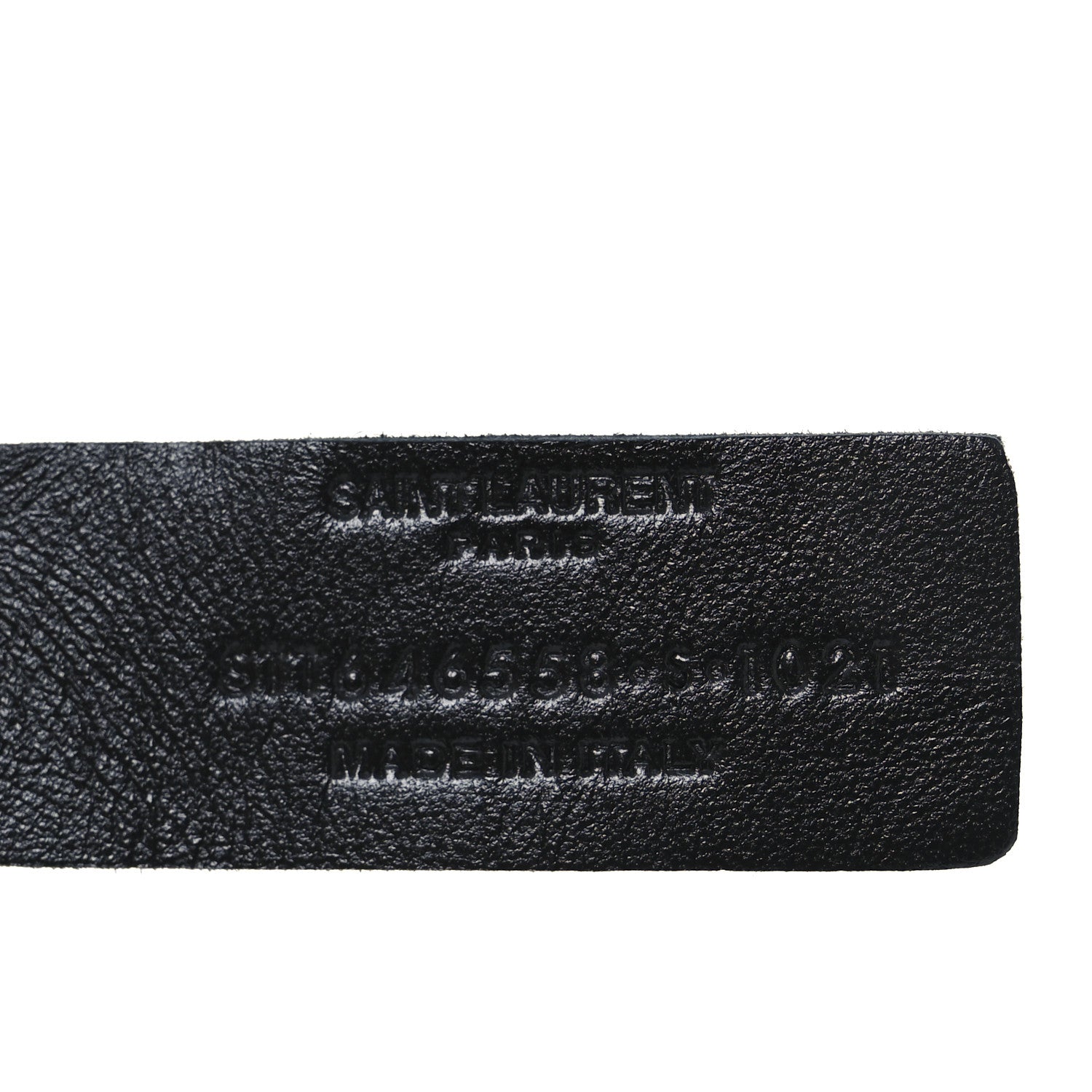 Saint Laurent Calfskin Opyum Double Wrap Bracelet Black 4 of 6