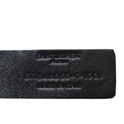 Saint Laurent Calfskin Opyum Double Wrap Bracelet Black 4 of 6