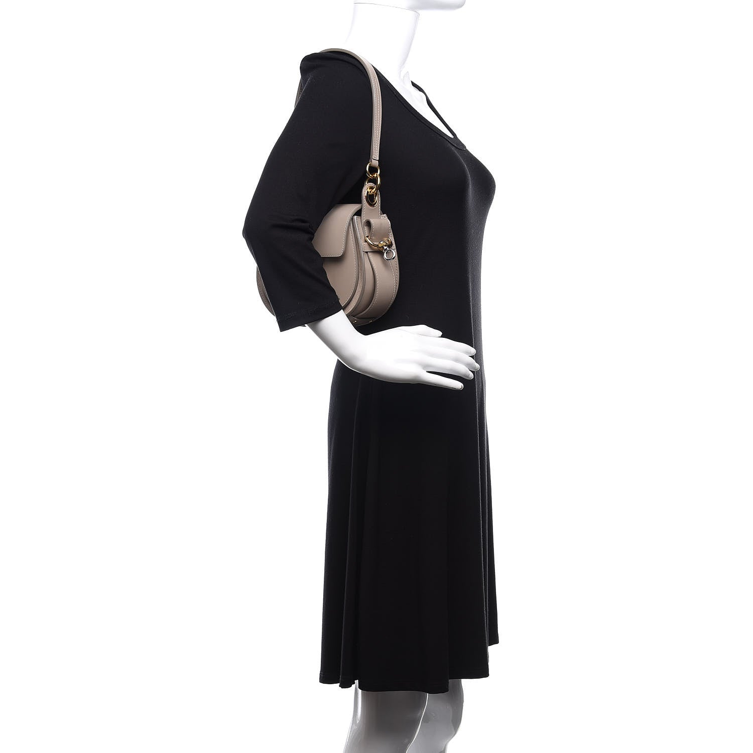 Chloe Calfskin Small Tess Bag Motty Grey 3 of 10