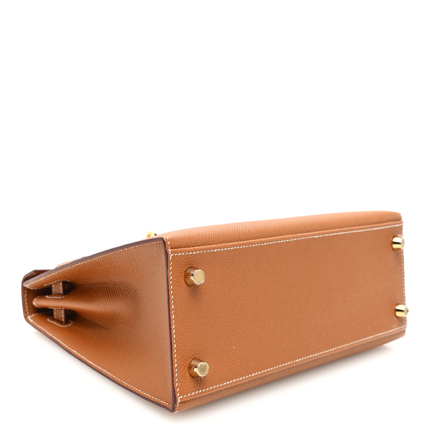 Hermes Epsom Horseshoe Kelly Sellier 25 Gold 4 of 10