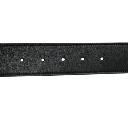 Gucci Moon Calfskin Nickel Double G 40mm Belt 80 32 Black 5 of 5