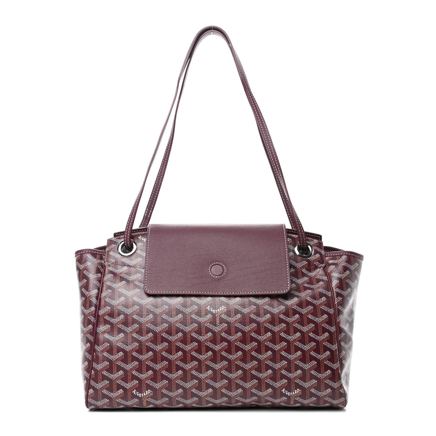 Goyardine Rouette PM Burgundy